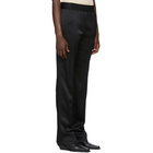 Haider Ackermann Black Shiny Trousers