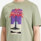 Lanvin Men's Printed T-Shirt in Lin