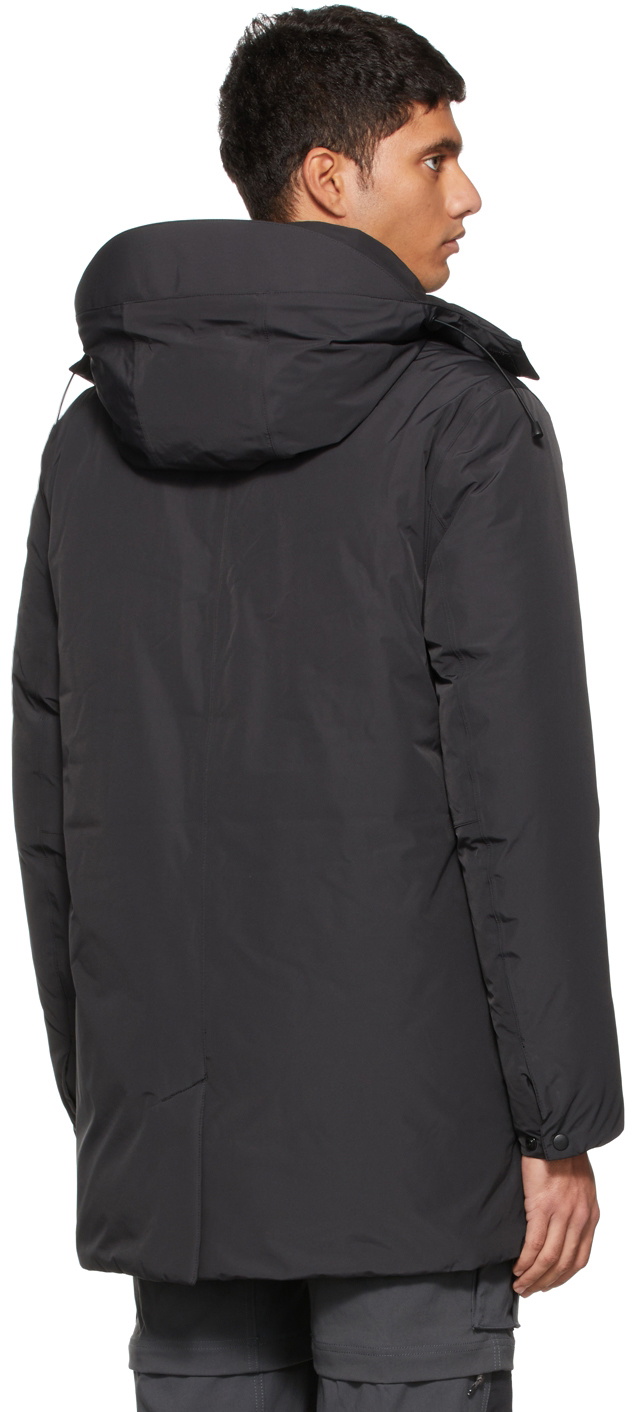 Nobis Black Down Atlas Performance Parka