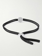 Alice Made This - Dot Rhodium-Plated and Cord Bracelet