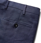 Loro Piana - Linen Trousers - Blue