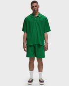 Pleasures Zen Terry Boxy Polo Green - Mens - Polos