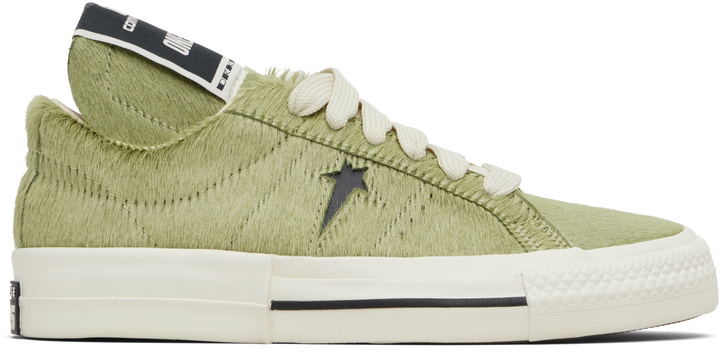 Photo: Rick Owens DRKSHDW Yellow Converse Edition Onestr Sneakers