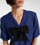 Alessandra Rich Sequined tweed minidress