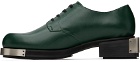 GmbH Green Lace-Up Derbys