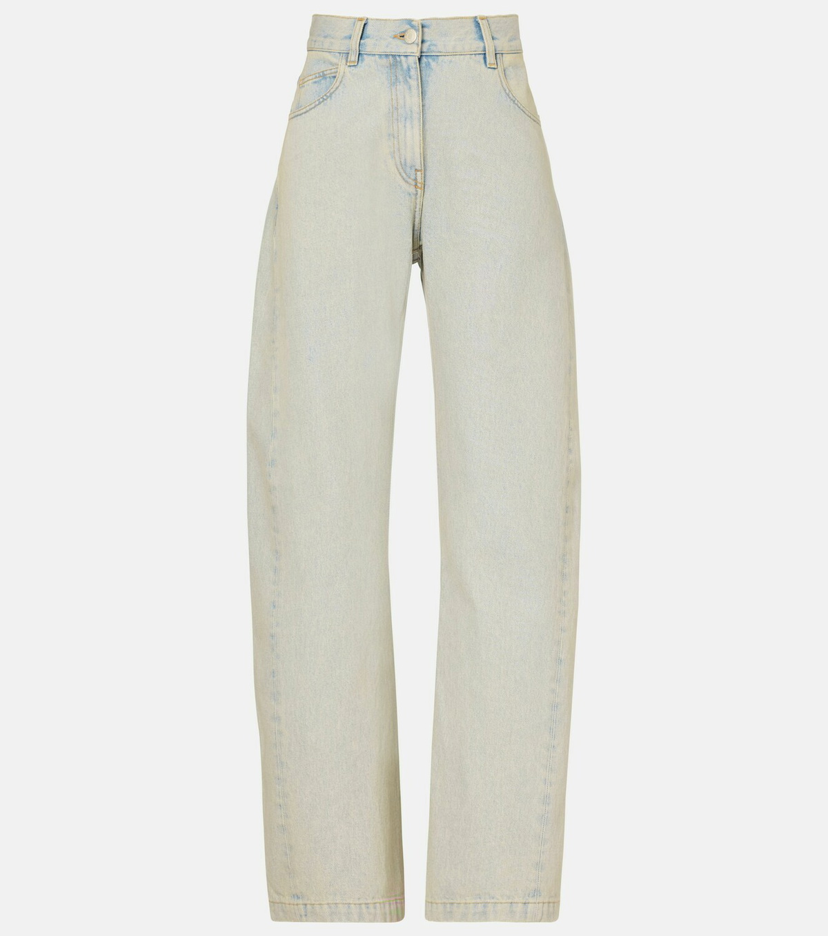 Calvin Klein Collection Mid-rise wide-leg jeans