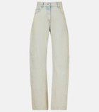 Calvin Klein Collection Mid-rise wide-leg jeans
