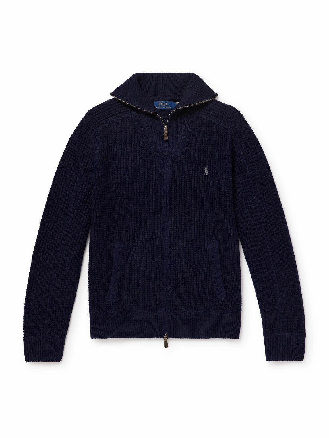 Polo Ralph Lauren Men's Quarter-Zip Sweat in Navy Heather Polo