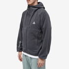 Nike Men's ACG Wolf Tree Fleece Hoody in Anthracite/Summit White