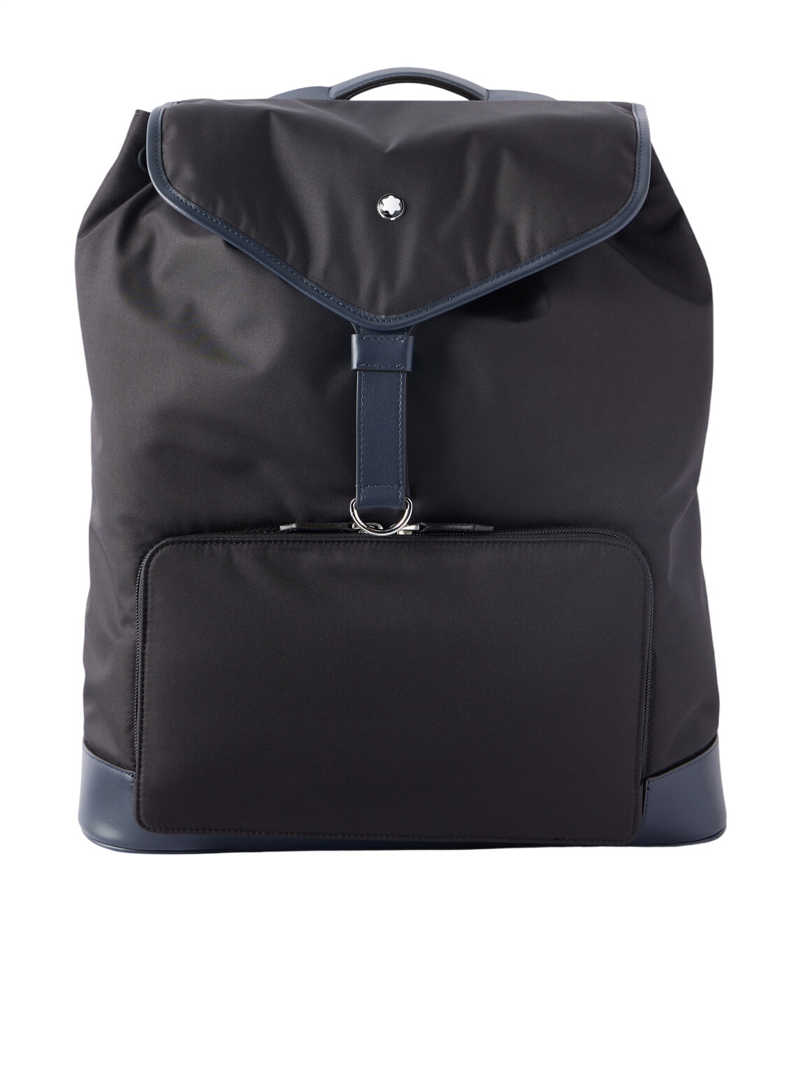 Montblanc - Sartorial Cross-Grain Leather-Trimmed Shell Garment