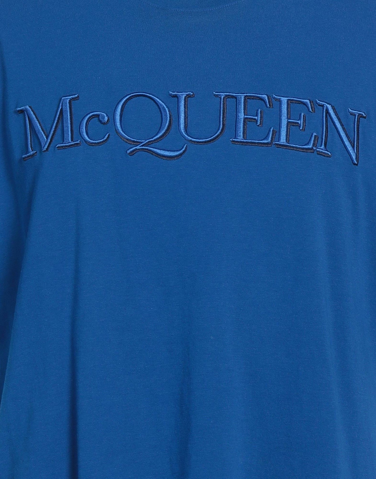 Mcqueen Mens T-shirt Bright in Blue