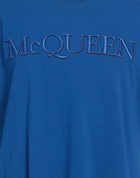 Mcqueen Mens T-shirt Bright in Blue