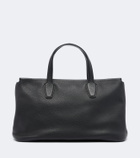 The Row Marcel leather top-handle bag