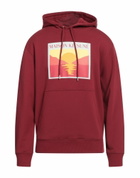Maison Kitsuné Mens Sweatshirt Burgundy