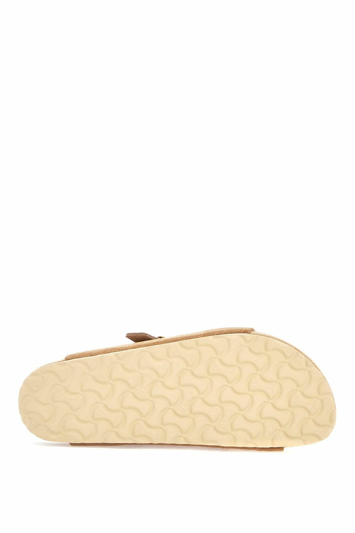 BIRKENSTOCK beige suede zurich sandals with adjustable buckles Beige