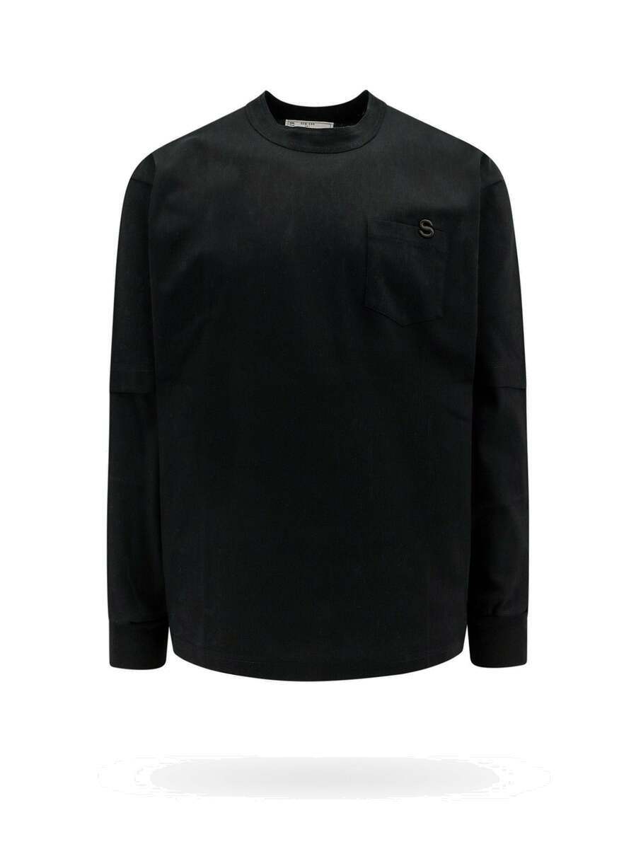 Sacai Men's Cotton Blend Shirt Black