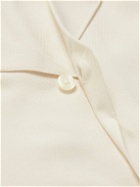 Club Monaco - Slim-Fit Camp-Collar TENCEL™ Lyocell Shirt - White