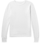 visvim - Waffle-Knit Cotton T-Shirt - Men - White