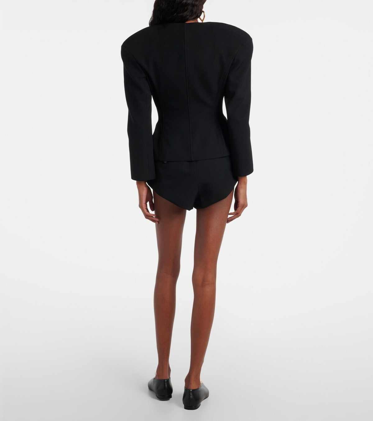 Magda Butrym Peplum wool cardigan