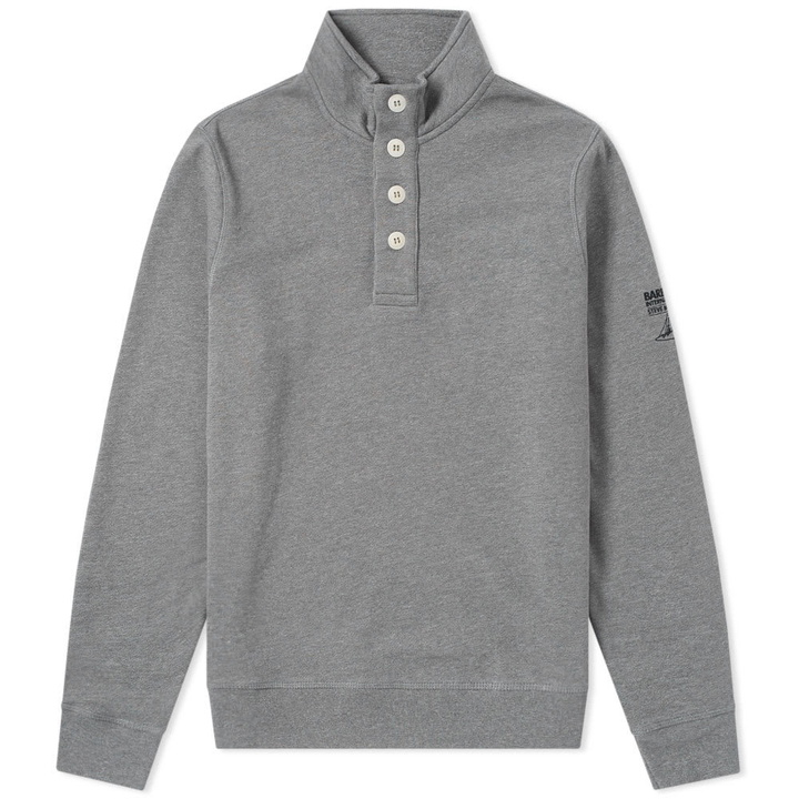 Photo: Barbour International Steve McQueen Wrench Half Button Sweat