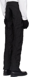 HOKITA Black Drawstring Cargo Pants