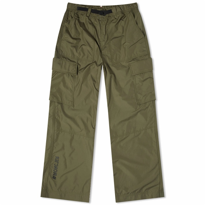 Photo: Moncler Grenoble Women's Cargo Trousers in Green