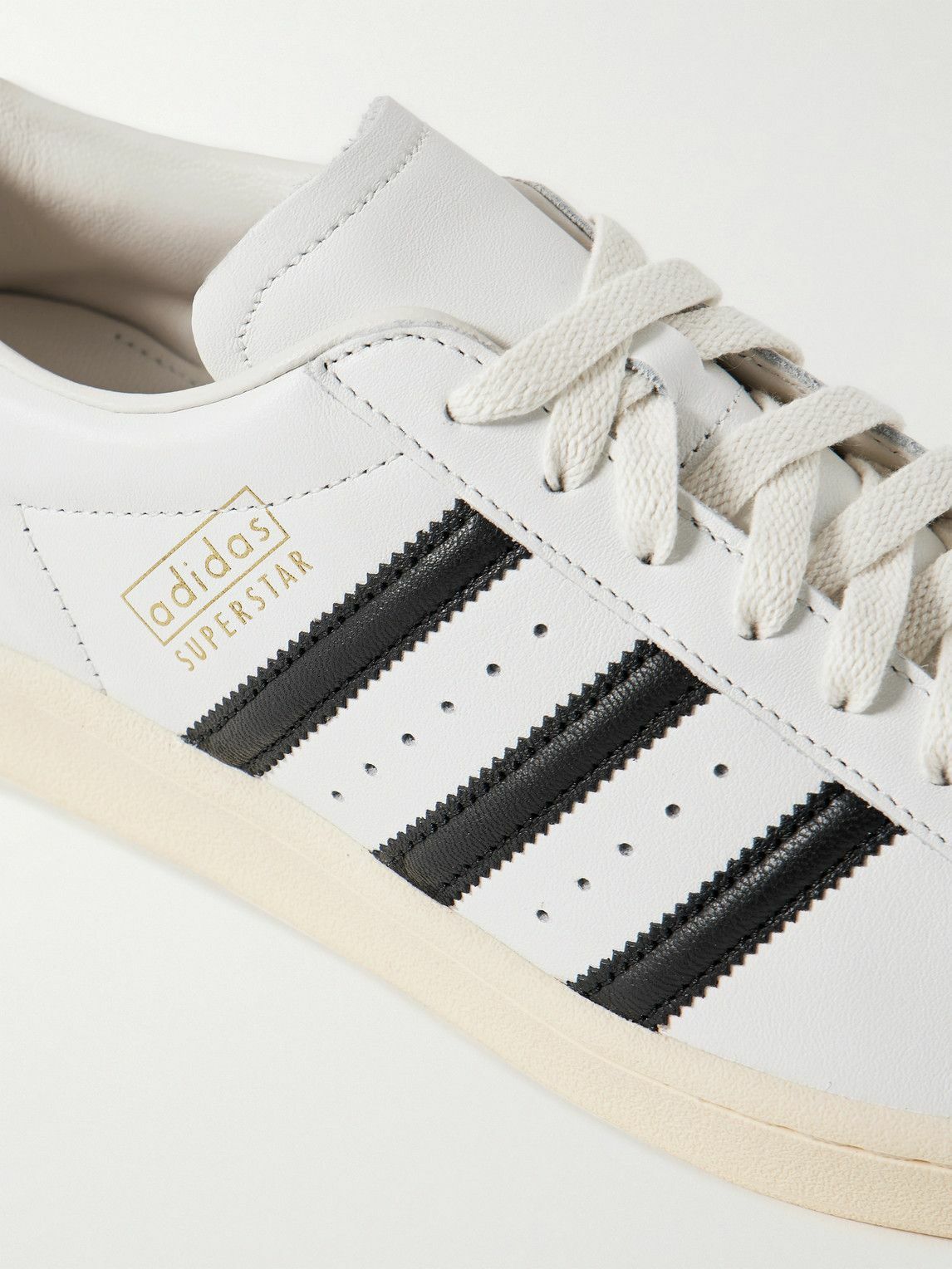 adidas Originals - Superstar Vintage Made in Germany Leather Sneakers -  White adidas Originals
