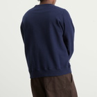 YMC Men's Textured Almost Grown Sweatshirt in Navy