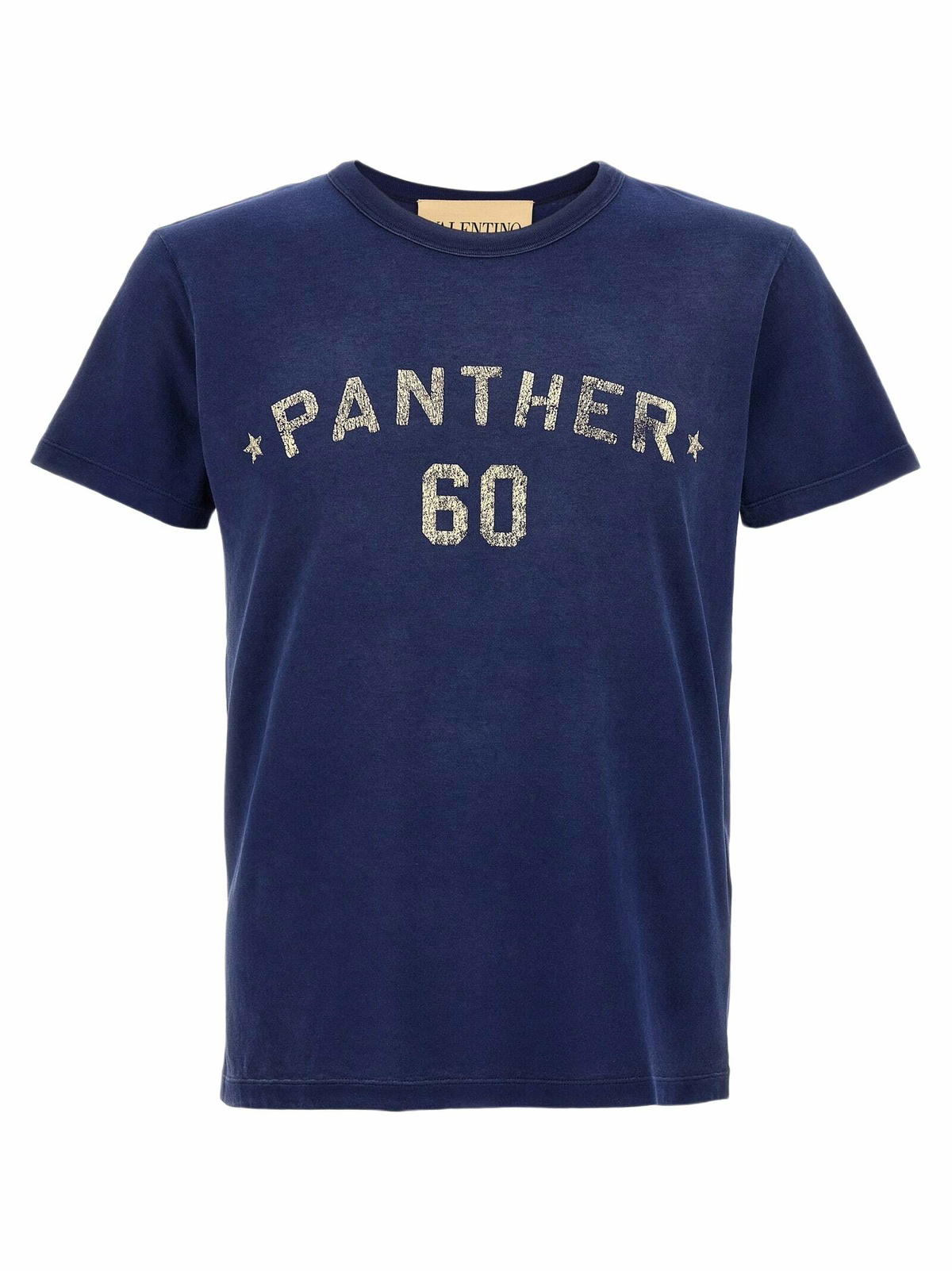 【関税&送料込】Valentino Garavani Navy Blue Cotton T-Shirt Valentino Garavani Cotton T-shirt | italist
