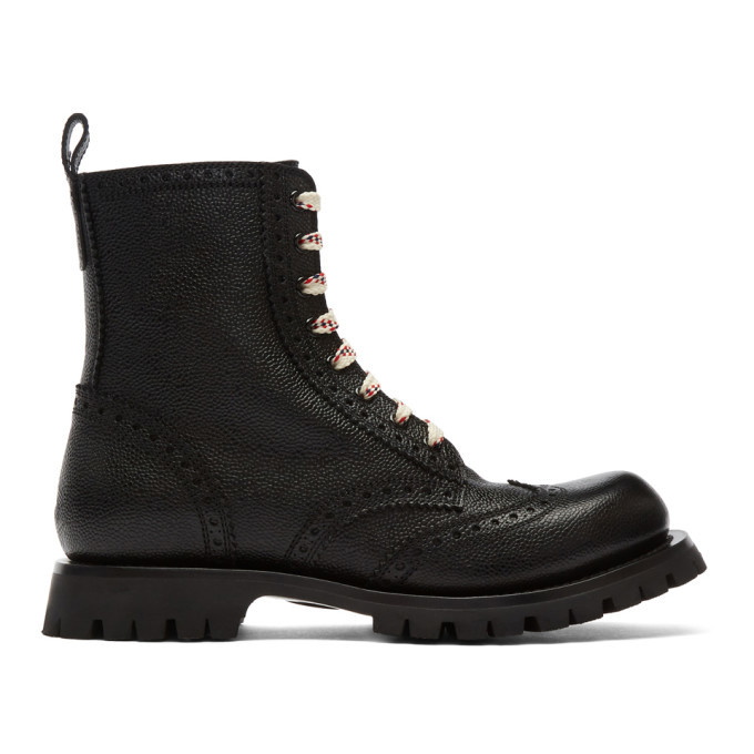 Photo: Gucci Black New Arley Boots