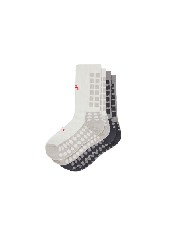 Photo: A-COLD-WALL* Set Of Two Logo Jacquard Socks