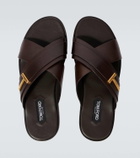 Tom Ford Preston leather sandals