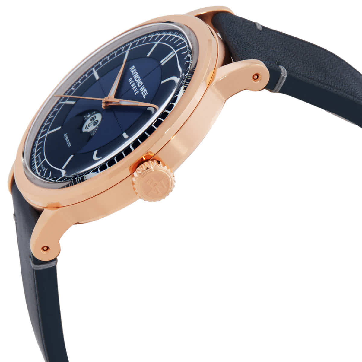 Raymond Weil Millesime Automatic Blue Dial Mens Watch 2945-PC5-50001