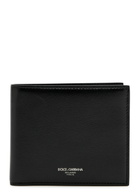 Dolce & Gabbana Logo-print Leather Wallet - Black - One Size