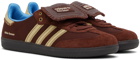 Wales Bonner Burgundy adidas Originals Edition Samba Sneakers