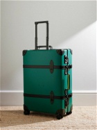 Globe-Trotter - Aston Martin Formula 1 Leather-Trimmed Large Check-In Suitcase