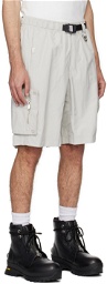 C2H4 Taupe Track Shorts