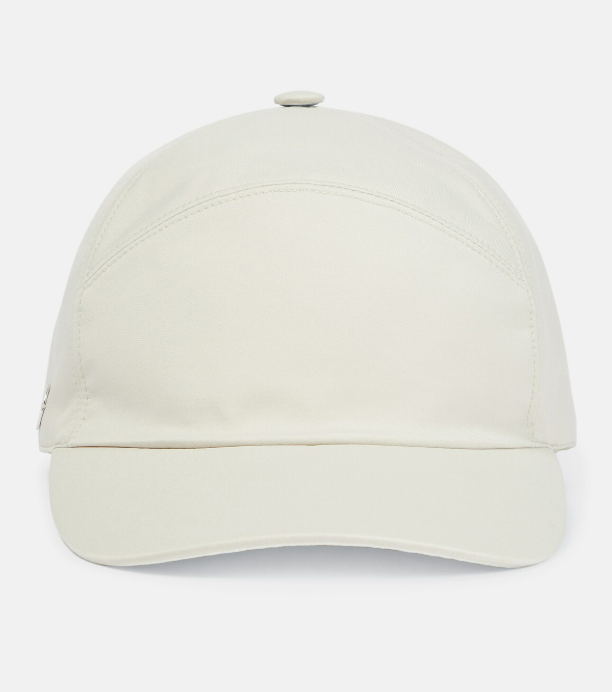 Loro Piana White Adjustable Hat LORO PIANA Logo-Embroidered Storm System® Shell Baseball Cap  main image 2