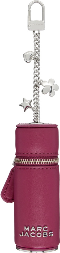 Photo: Marc Jacobs Pink 'The Everyday Lipstick Case' Bag Charm