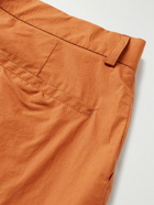 Nanushka - Faris Cropped Straight-Leg Cotton-Poplin Trousers - Orange