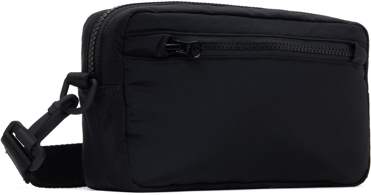 Stone Island Black Nylon Metal ECONYL Pouch Stone Island