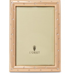 L'Objet - Stars Gold-Plated Swarovski Crystal Picture Frame, 4 x 6"" - Gold