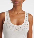 Xu Zhi Embellished tank top