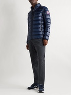 Canada Goose - Crofton Slim-Fit Quilted Recycled Nylon-Ripstop Down Jacket - Blue