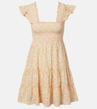 Rixo Sideny floral cotton minidress