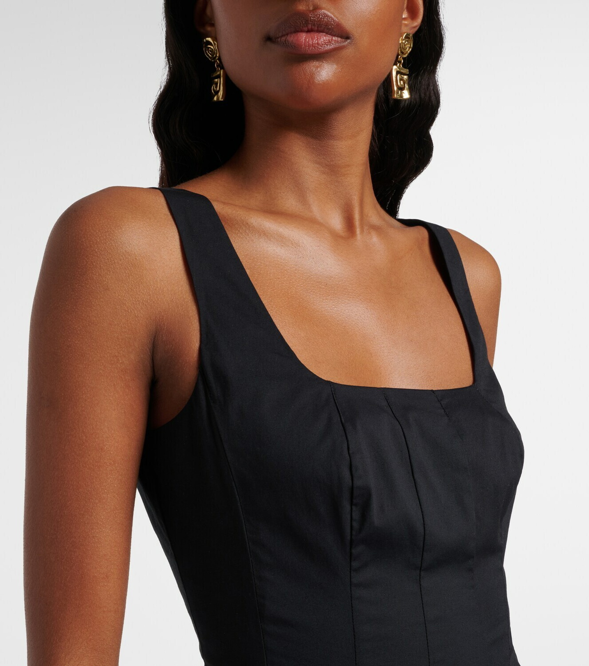 Staud Wells cotton minidress