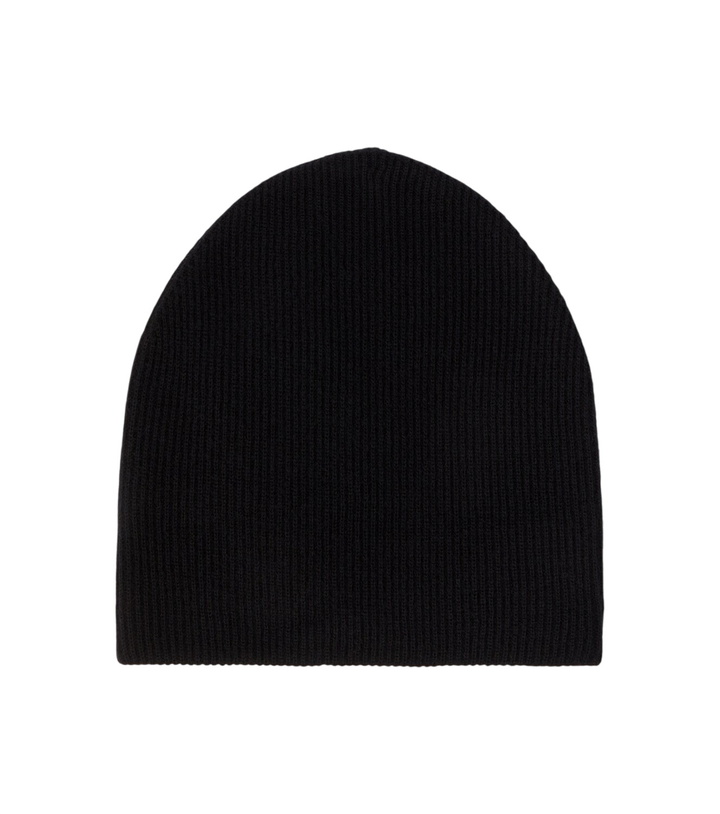 Photo: The Row Qais ribbed-knit virgin wool beanie