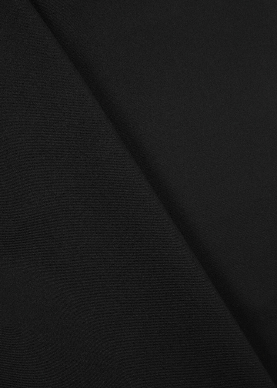 The Row Woolworth Black Stretch-jersey Leggings
