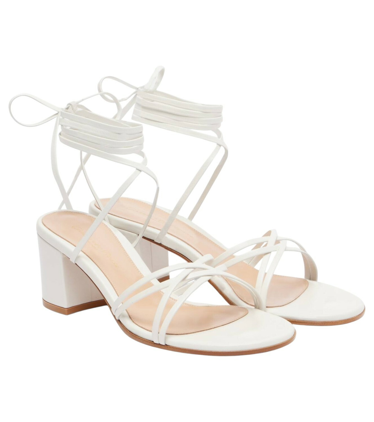 【関税込み】Gianvito Rossi ホワイト Maddy ヒールサンダル Gianvito Rossi White Maddy Heeled Sandals Gianvito Rossi