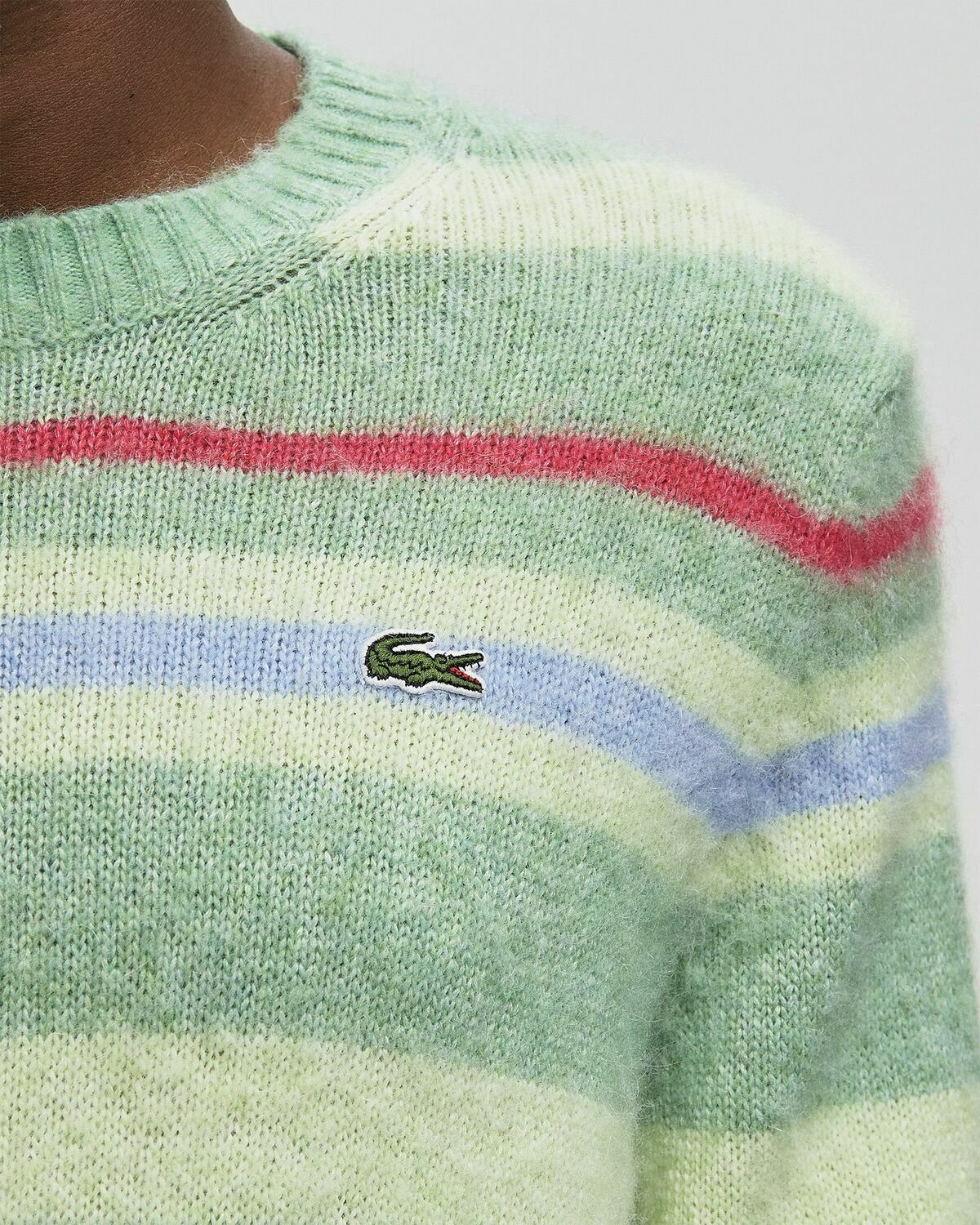 Lacoste SWEATERS Green Mens Pullover